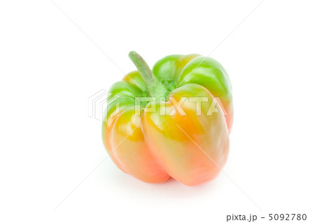 multicolored peppers isolated on white 5092780