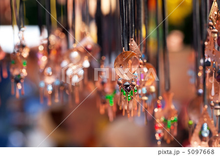 clay ornaments on the ropes at the fair clay ornaments on the ropes at the fair 5097668