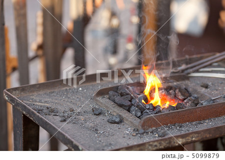 embers, fire, smoke and blacksmith tools embers, fire, smoke and blacksmith tools 5099879