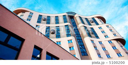 modern office building against the blue sky 5100200