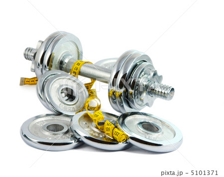 dumbbell with a measuring tape dumbbell with a measuring tape 5101371