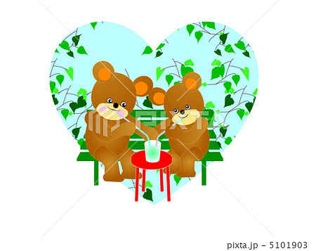 クマのデート 5101903