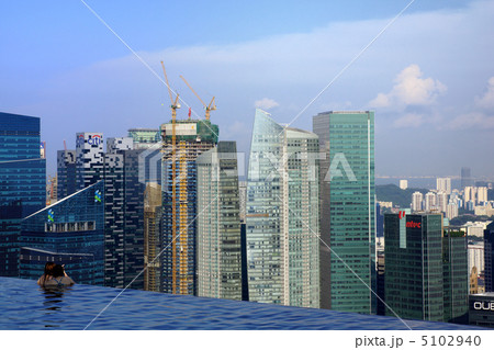 マリーナベイサンズの天空プール 5102940