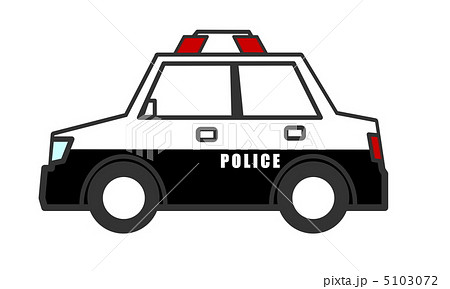 Police Car Stock Illustration