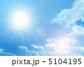 眩しい太陽（写真加工） 5104195