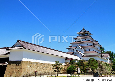 福島県　会津・鶴ヶ城（会津若松城） 5104358