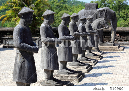 カイディン帝廟の石像 カイディン帝廟の石像 5109004