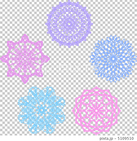 Daily pattern of lace knitting 5109510