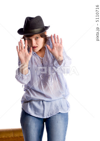 woman in hat woman in hat 5110716