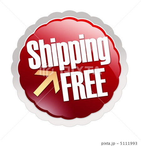 Free shipping sticker Free shipping sticker 5111993