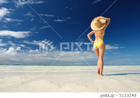 Girl on a beach 5113248