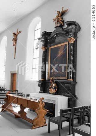 The interior of the Catholic Church. Switzerland 5114665