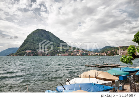 Lake Lugano. Switzerland. Europe. 5114697