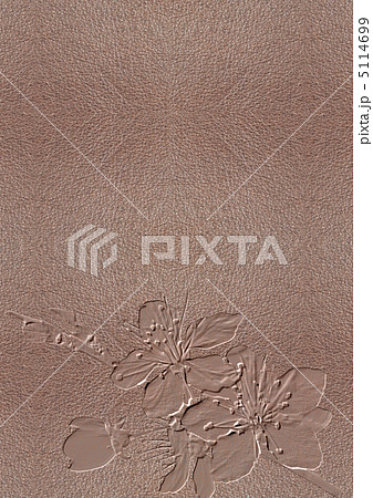 texture of the skin with embossed cherry blossom 5114699