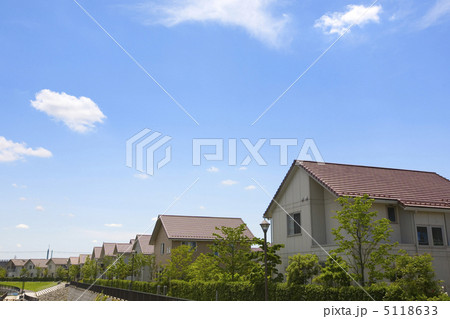 越谷市のニュータウン 5118633