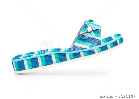 Summer colourful shoes on white Summer colourful shoes on white 5121107
