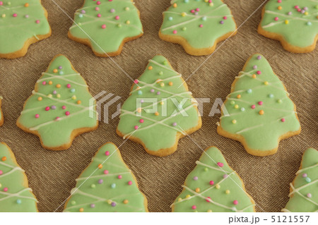 クリスマスツリーのクッキー クリスマスツリーのクッキー 5121557