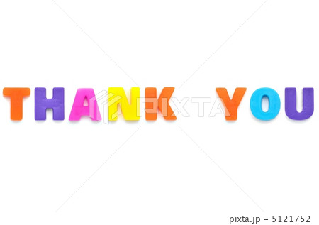 アルファベット　THANK YOU 5121752
