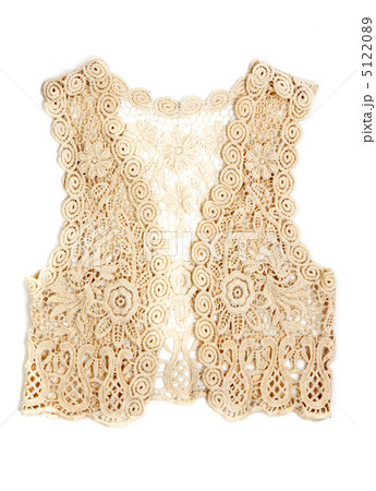 Women's Vest Beige lace 5122089