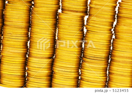 Stack of coins - shallow depth of field 5123455