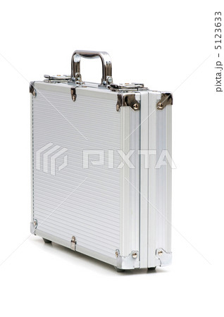 Metal case isolated on the white background 5123633