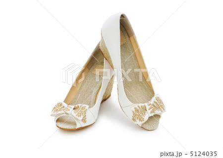 Woman shoes isolated on the white background 5124035