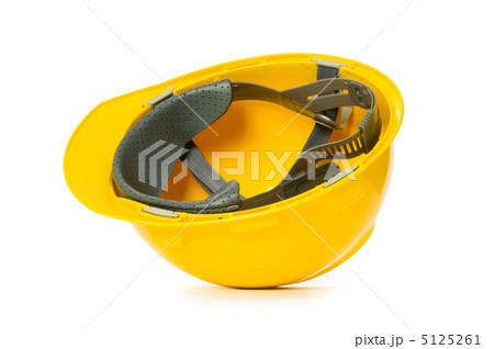 Hard hat isolated on the white background Hard hat isolated on the white background 5125261