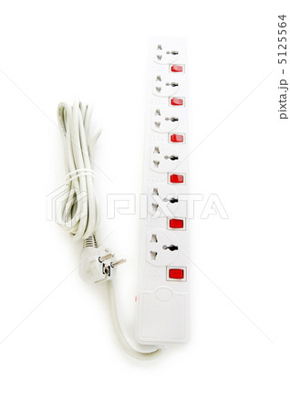 Extension cord isolated on the white background 5125564