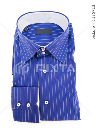 Blue shirt isolated on the white background 5125713