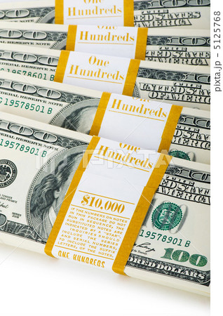 Close up of dollar stacks Close up of dollar stacks 5125768