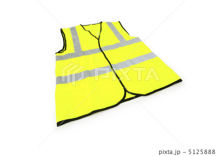 Yellow vest isolated on the white background Yellow vest isolated on the white background 5125888