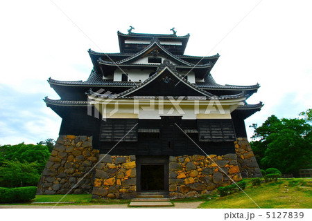 松江城の天守閣（島根県松江市殿町） 5127839