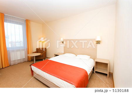 Double bed in the hotel room Double bed in the hotel room 5130188