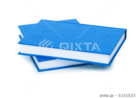 Stack of books isolated on the white 5131023