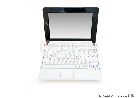 Netbook isolated on the white background Netbook isolated on the white background 5131149
