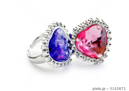 Jewellery ring isolated on the white background Jewellery ring isolated on the white background 5132671