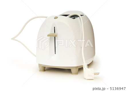 Bread toaster isolated on the white background Bread toaster isolated on the white background 5136947