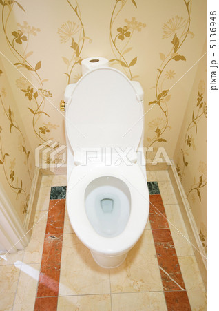 Interior of the room - Toilet in the bathroom 5136948