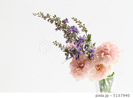西洋人参木と薔薇のアレンジ 5137940