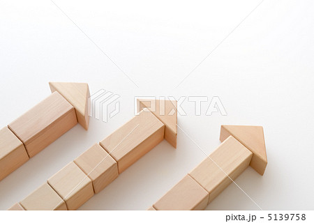 積み木のベクトル(同一方向) 積み木のベクトル(同一方向) 5139758