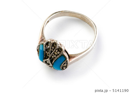 Jewellery ring isolated on the white background 5141190