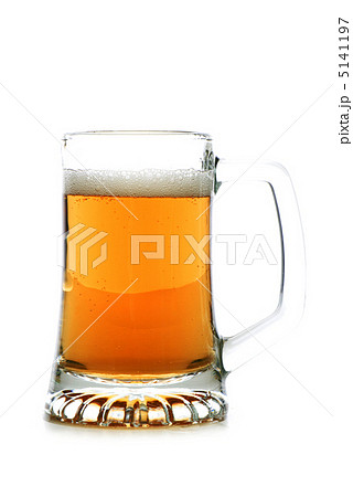 Beer glasses isolated on the white background 5141197