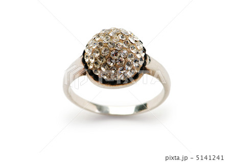 Jewellery ring isolated on the white background Jewellery ring isolated on the white background 5141241
