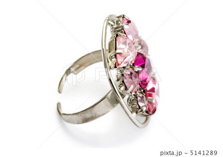 Jewellery ring isolated on the white background 5141289