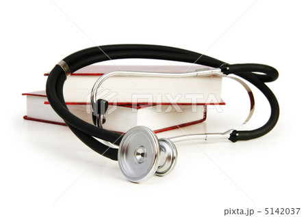 Concept of medical education with book and stethoscope 5142037