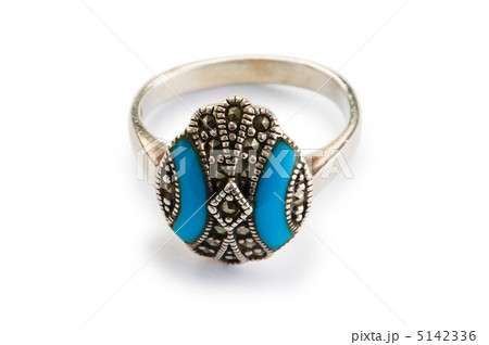 Jewellery ring isolated on the white background Jewellery ring isolated on the white background 5142336
