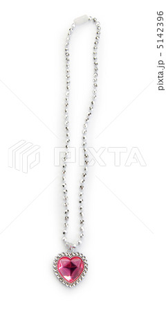 Silver pendant isolated on the white background 5142396