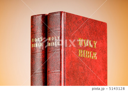 Bible books against the colorful gradient background 5143128