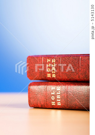 Bible books against the colorful gradient background 5143130
