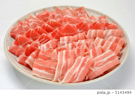 しゃぶしゃぶの豚肉 5143494